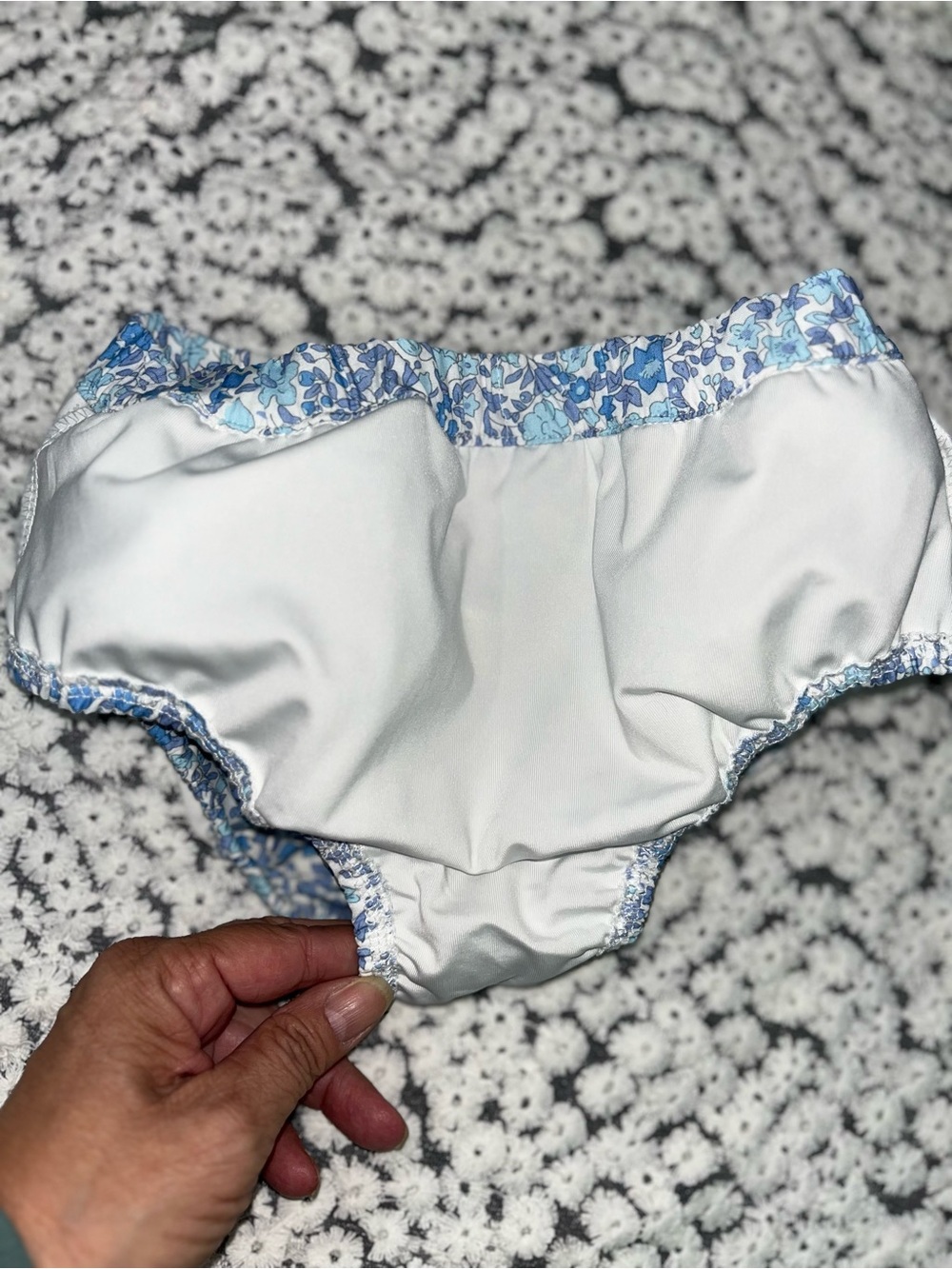 Cecil and Lou Floral Ruffled Swim Bottom - Picture 5 of 13